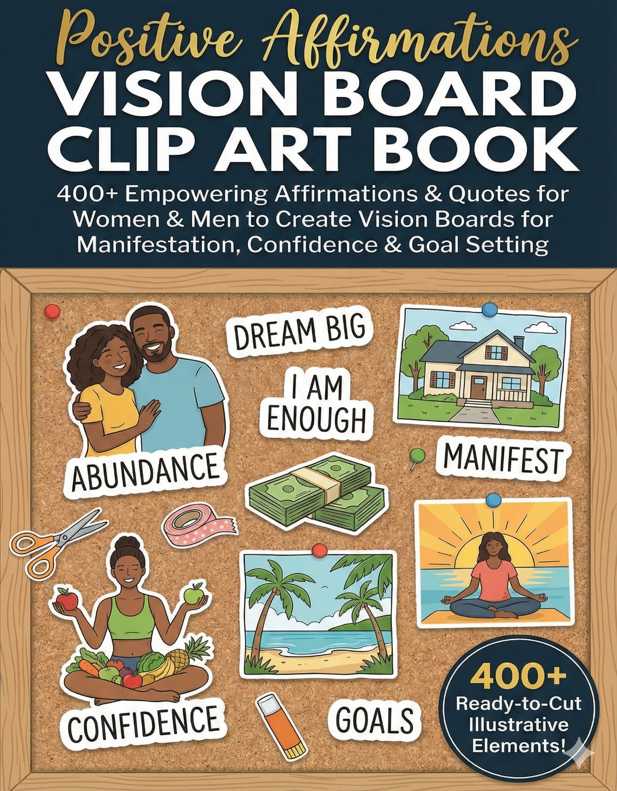 The Ultimate Vision Board Kit: 400+ Elements to Manifest Your Dreams